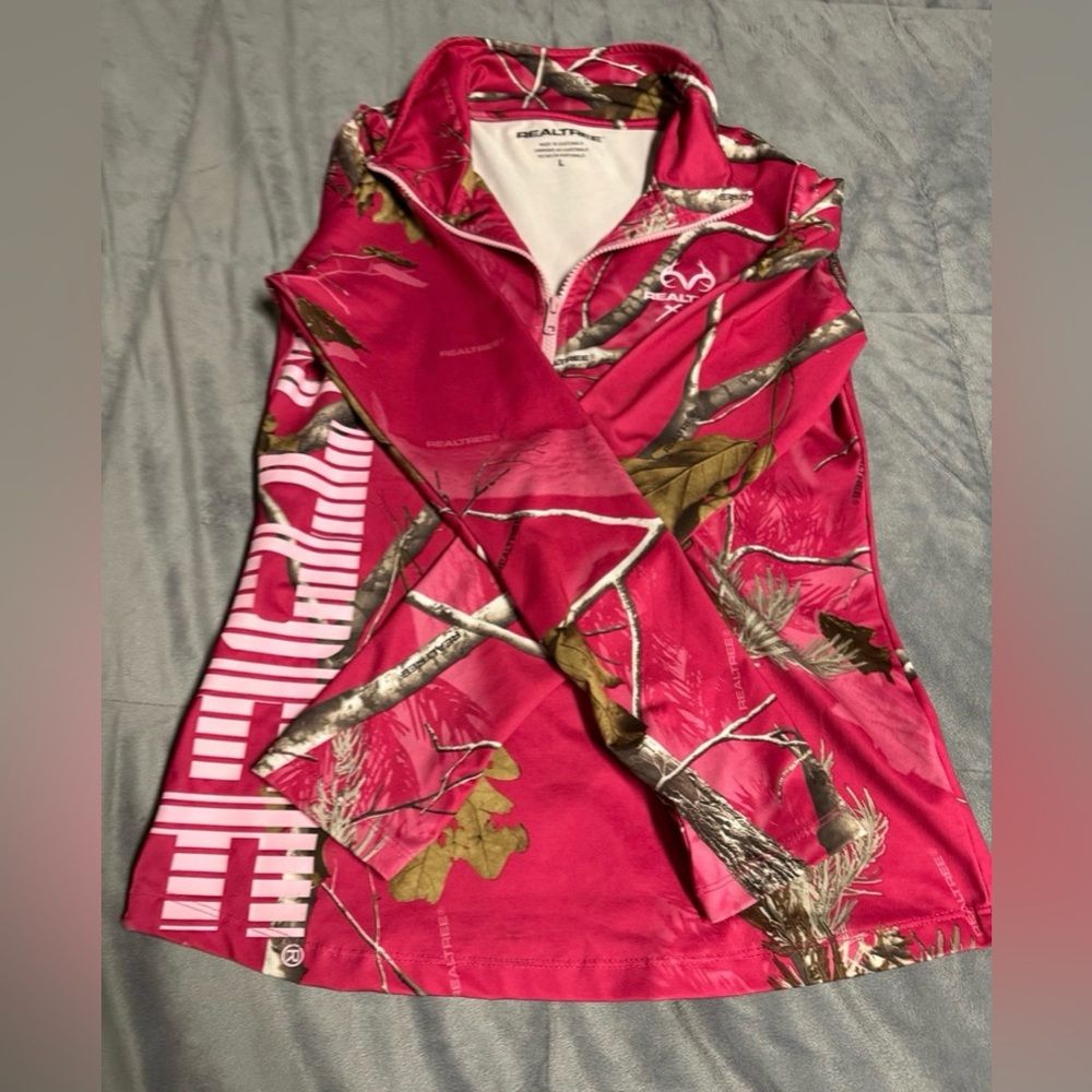 Like new Real Tree pullover jacket size large - Picture 2 of 9